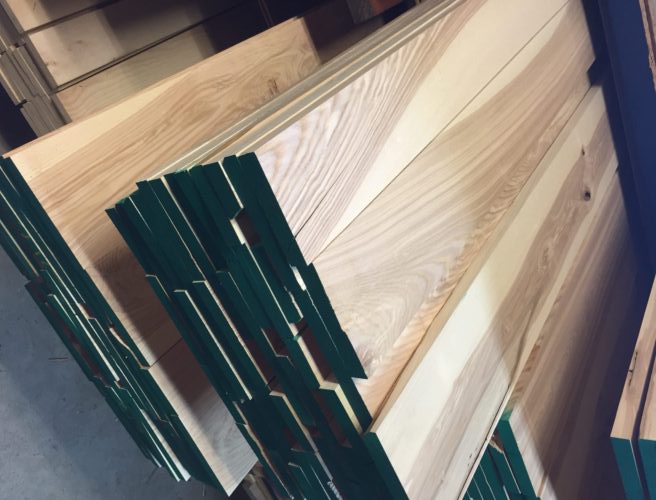 Olijfessen hout
