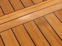 Teak dekdelen